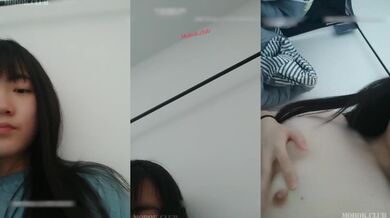 高顔值齊劉海大一學生妹周末沒課在寢室床上大膽紫薇,隔著床簾,室友都在玩手機,真刺激